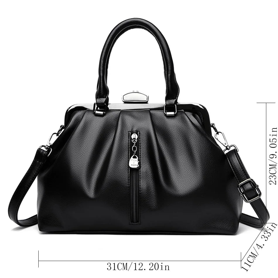Women's Crossbody Bag Trendy PU Leather For Everyday Use