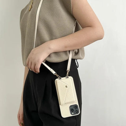Women's Crossbody Phone Case with Adjustable Drawstring