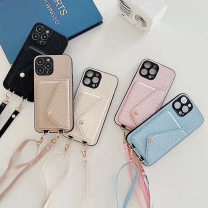 Women's Crossbody Phone Case with Cord