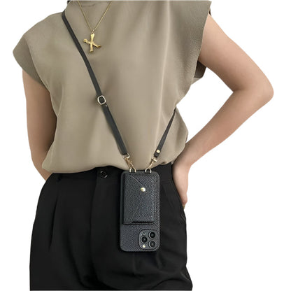 Women's Crossbody Phone Case with Cord