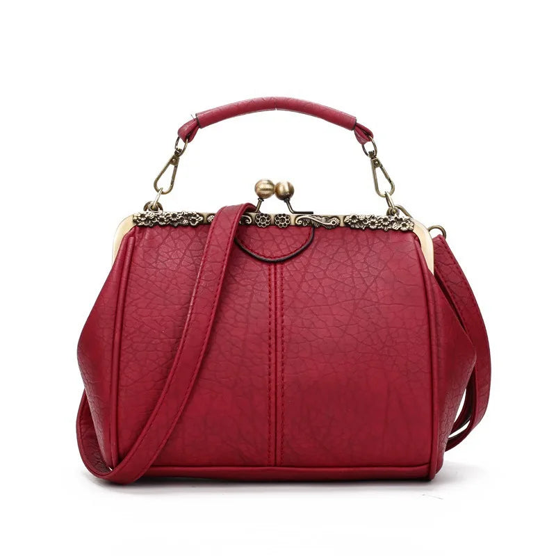 Women's Crossbody bag Vintage Style Synthetic Leather Minimalist