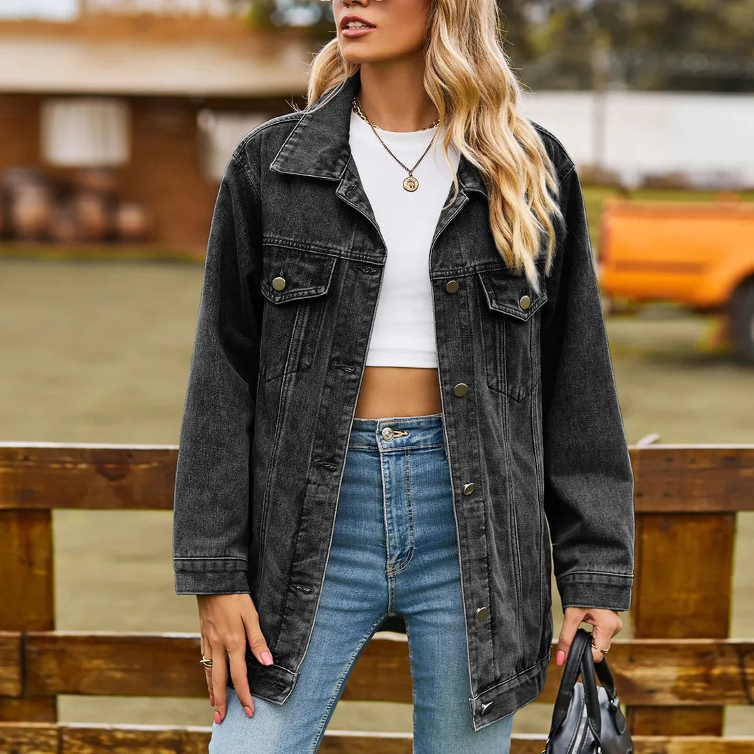 Women's Denim Jacket Classic Style