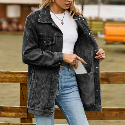 Women's Denim Jacket Classic Style