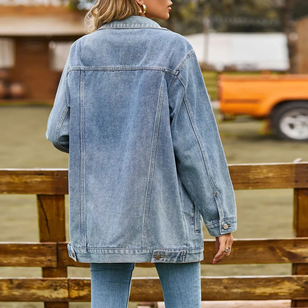 Women's Denim Jacket Classic Style