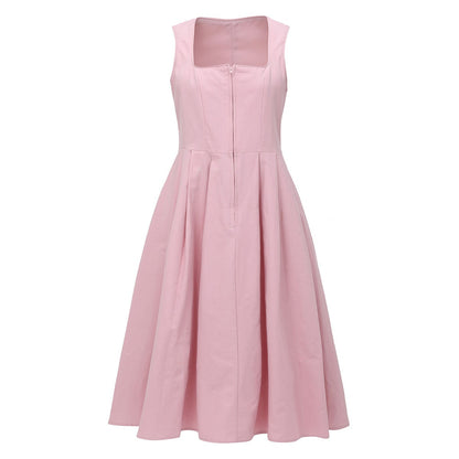 Women's Dirndl Dress Vintage Style Polyester for Oktoberfest and Parties