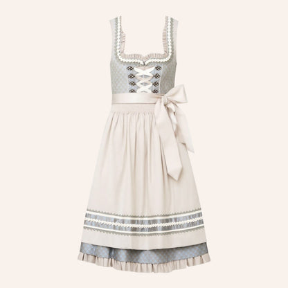Women's Dirndl dress Traditional Stylish Apron High Quality Fabric