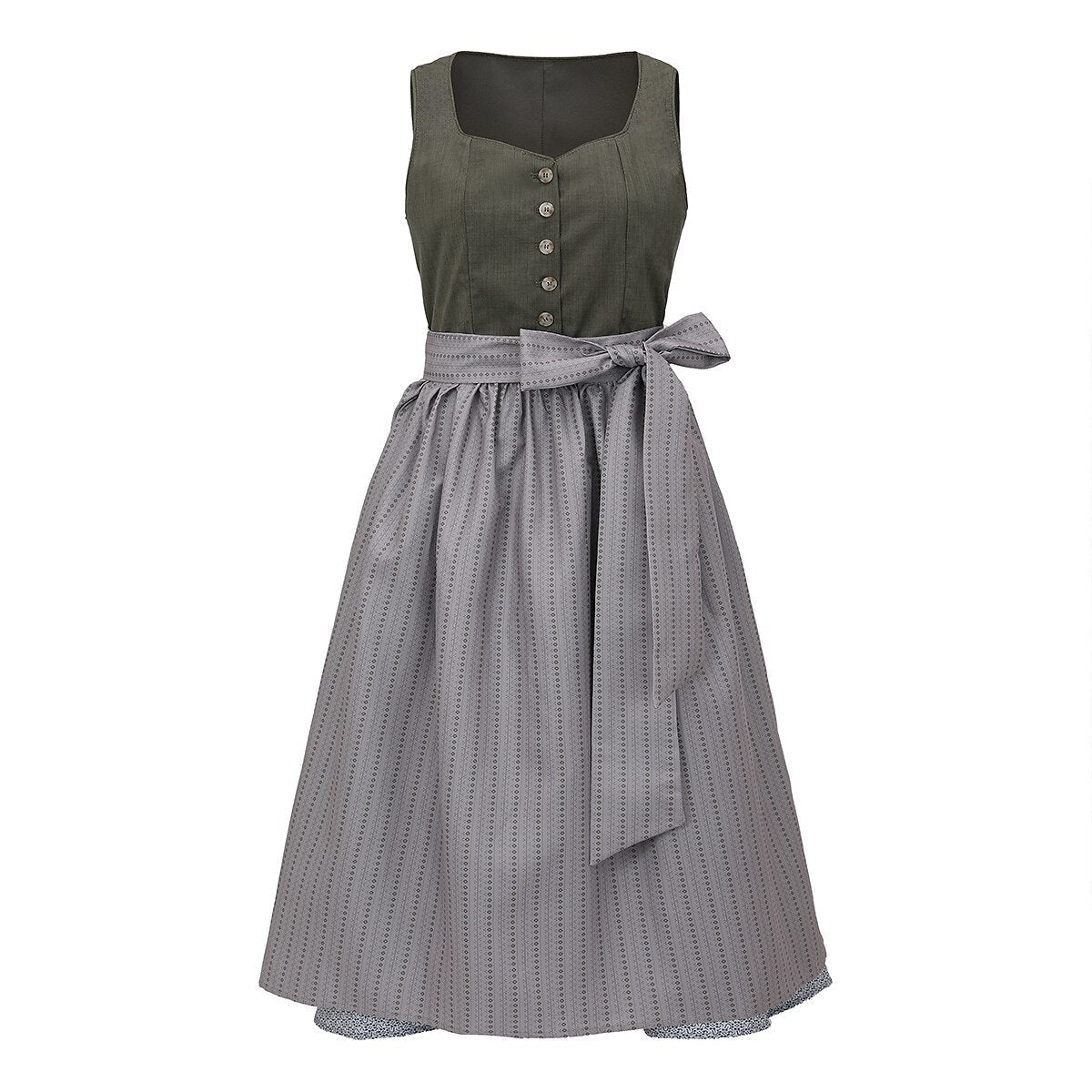 Women's Dirndlkleid with Schürze Traditional Bavarian Style