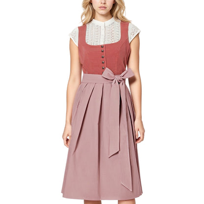 Women's Dirndlkleid with Schürze Traditional Bavarian Style