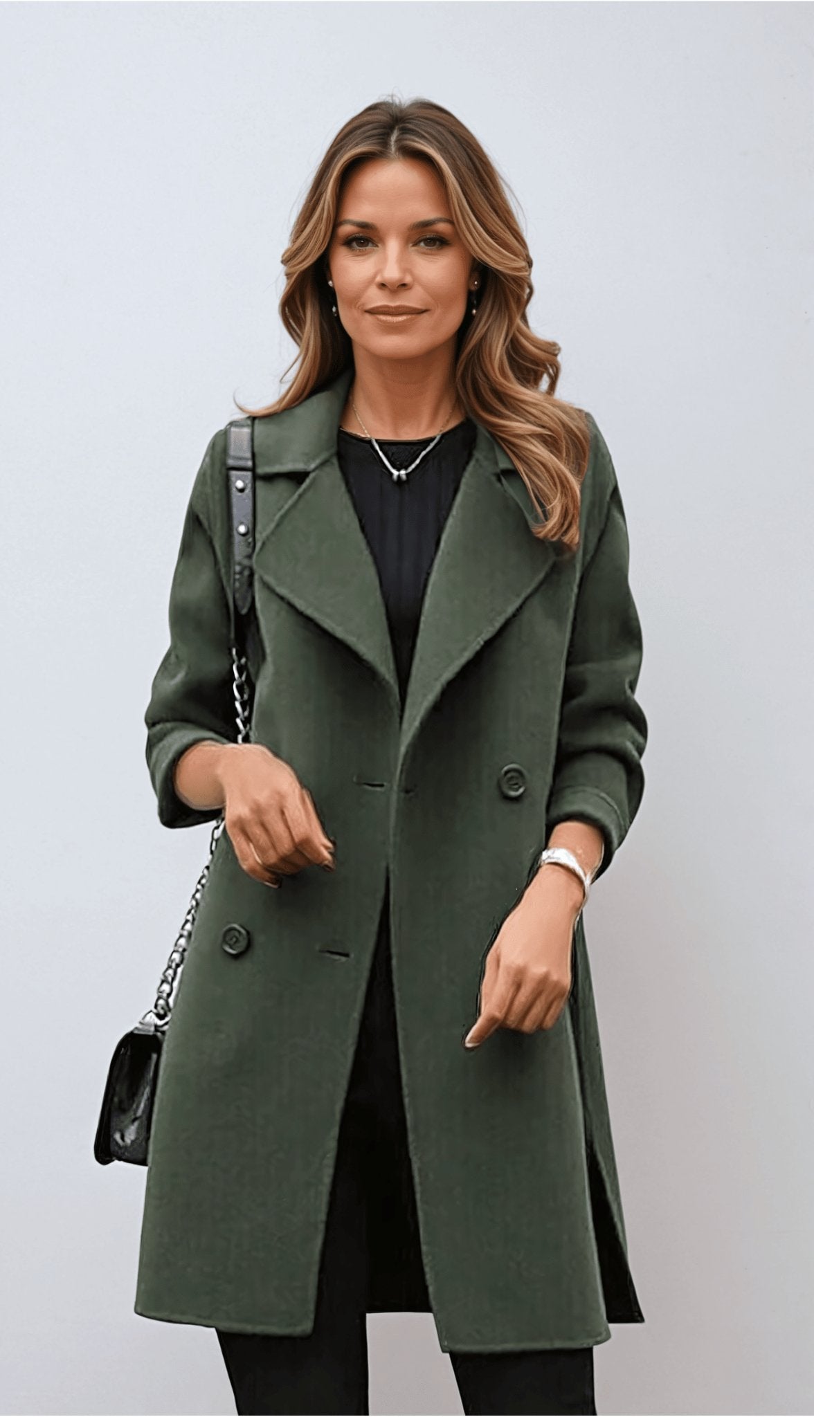 Women's Double Coat Stylish