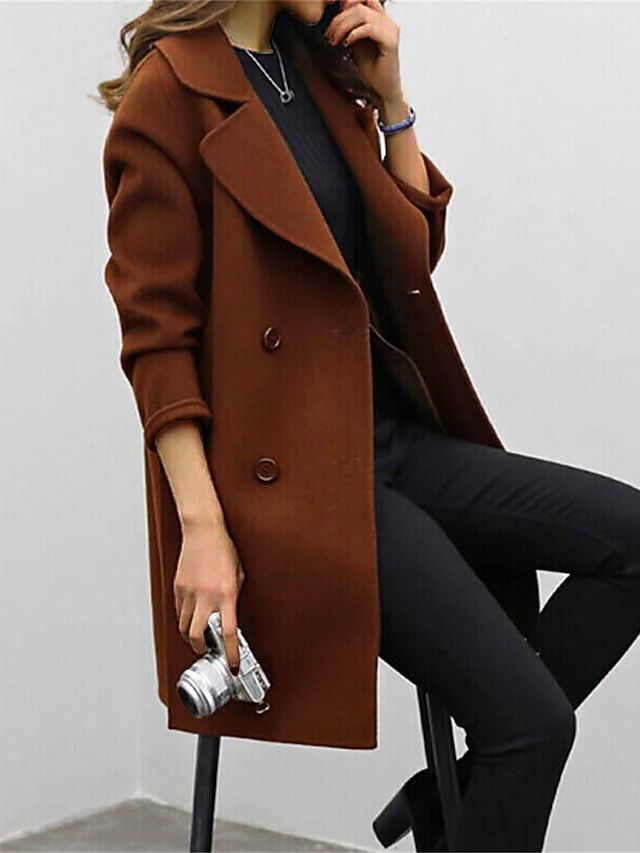 Women's Double Coat Stylish