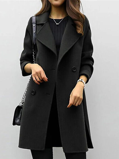 Women's Double Coat Stylish