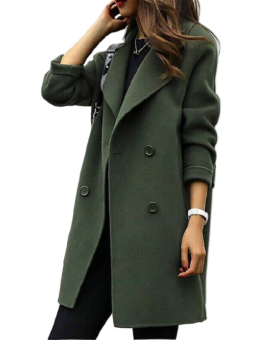 Women's Double Coat Stylish
