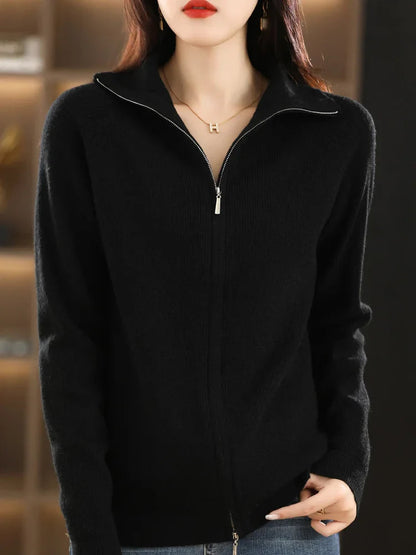 Women's Double Zip Cardigan