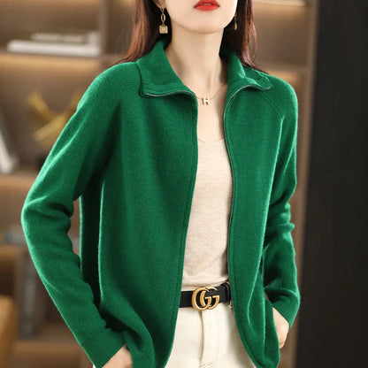 Women's Double Zip Cardigan