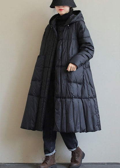 Women's Down Jacket Loose Fit Boho Style for Winter