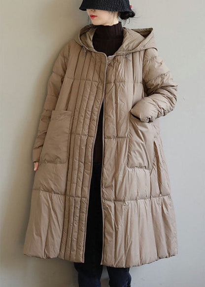 Women's Down Jacket Loose Fit Boho Style for Winter