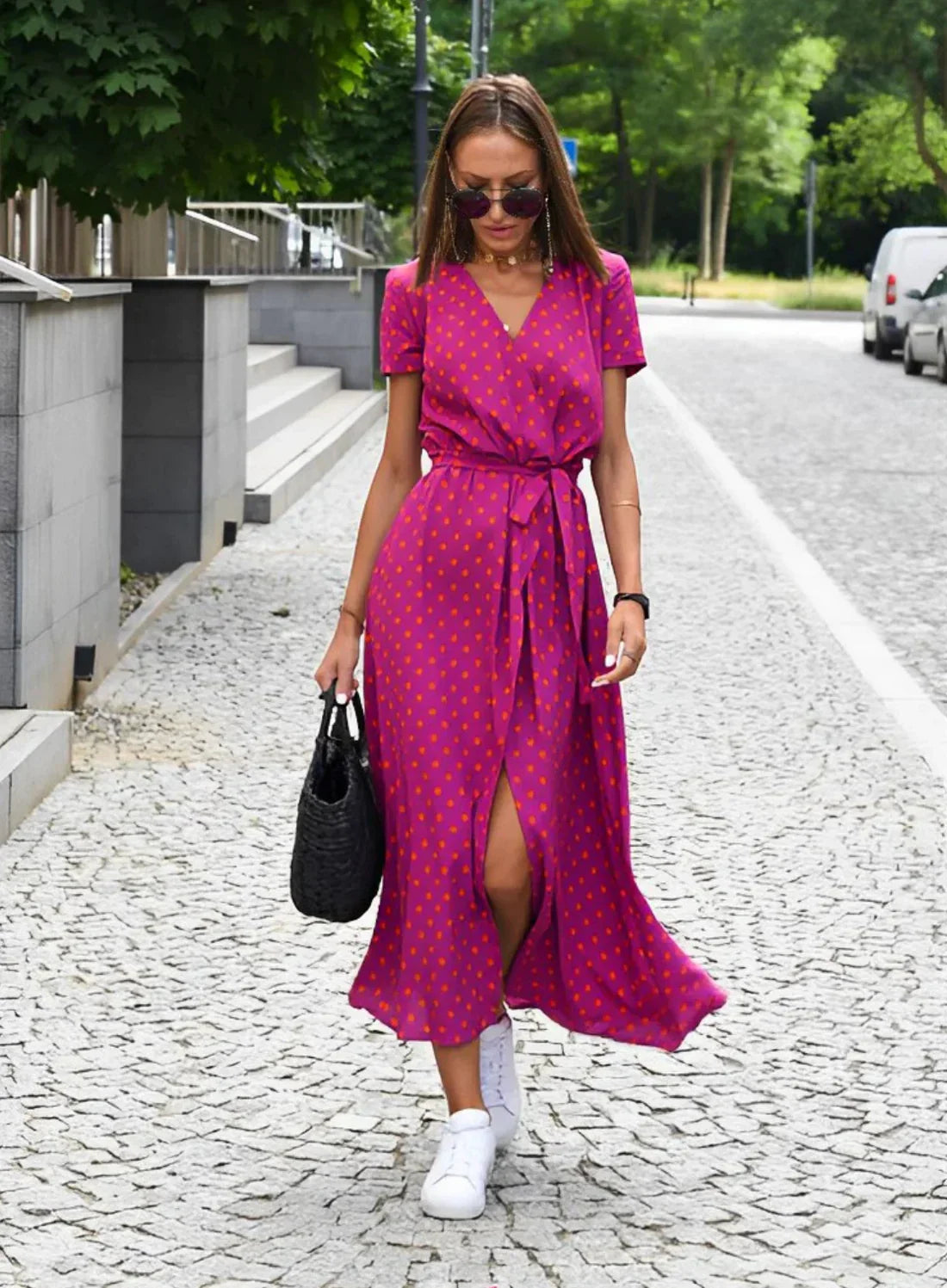 Women's Dress Flower Print Summer Cotton Airy Design