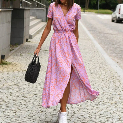 Women's Dress Flower Print Summer Cotton Airy Design