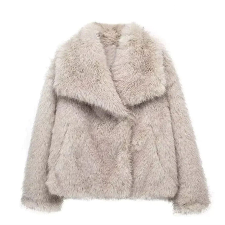 Women's ECO Fur Coat with Responsible Style