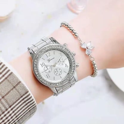 Women's Elegant Rhinestone Watch