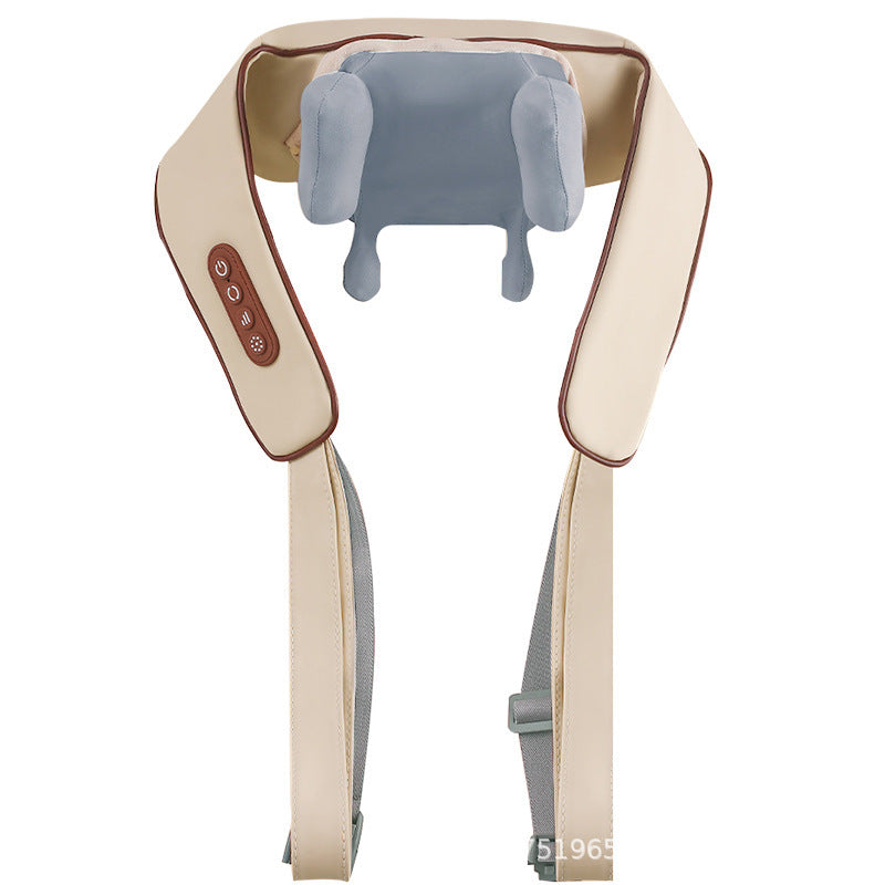 Women's Ergonomic Portable Massage Device for Neck and Back