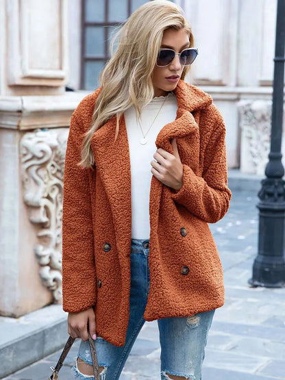 Women's Faux Fur Jacket Luxury Style