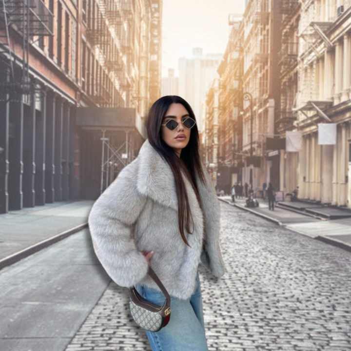 Women's Faux fur coat for Stylish Cold Days