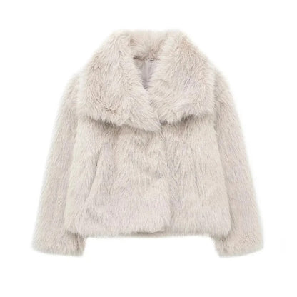 Women's Faux fur coat for Stylish Cold Days