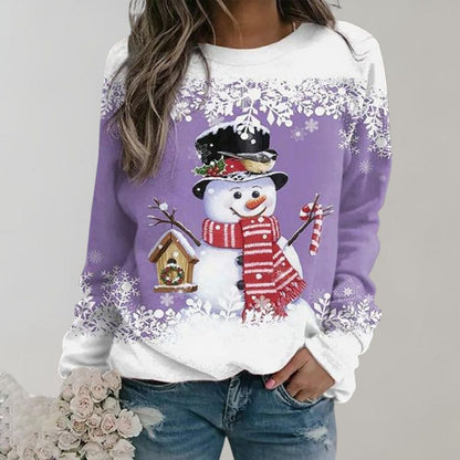 Women's Festive Christmas Sweater Warm and Comfortable