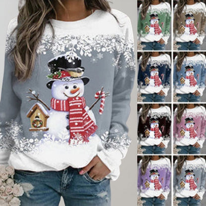 Women's Festive Christmas Sweater Warm and Comfortable