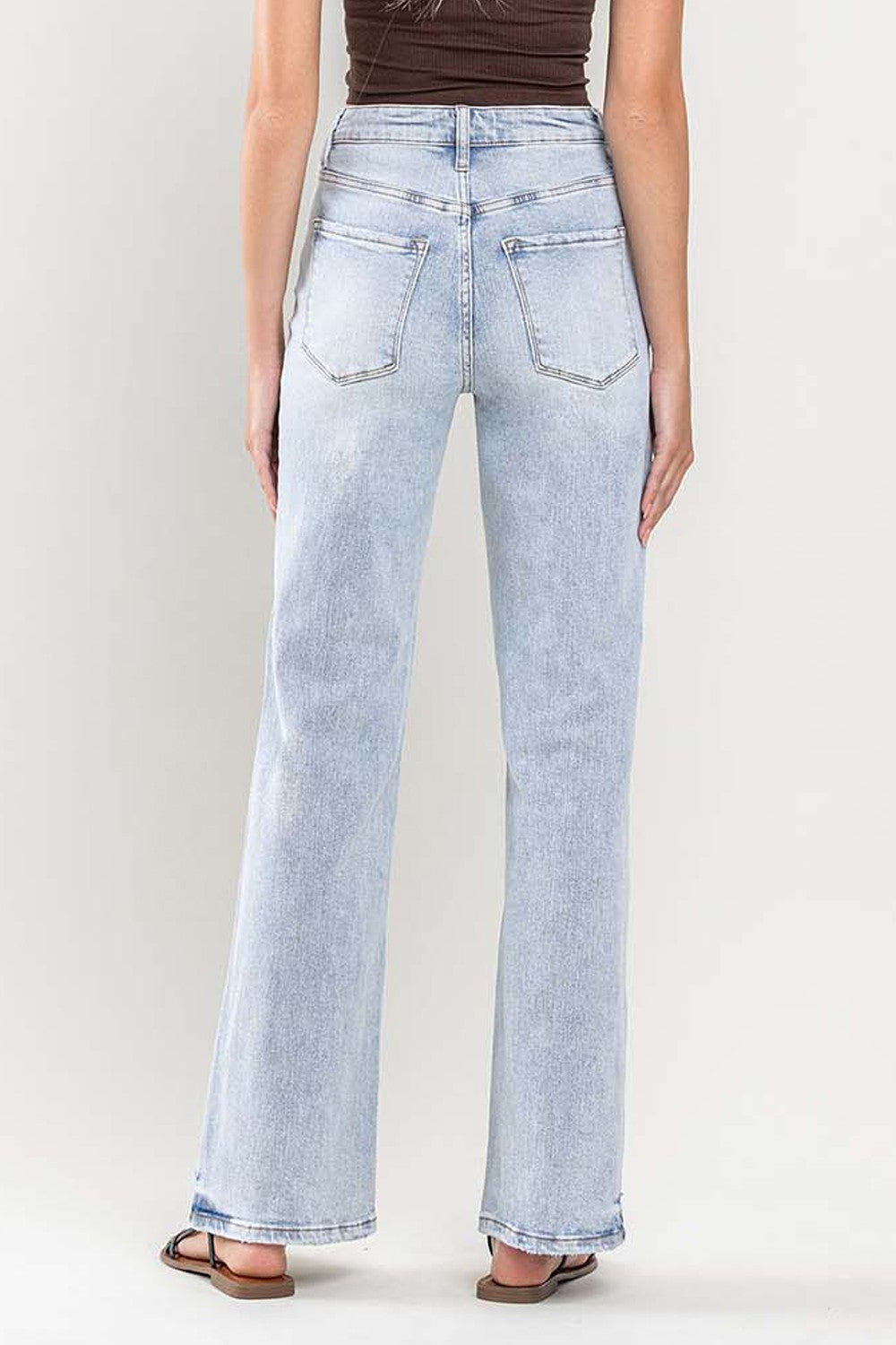 Women's Flared Jeans Super High Waist Vintage 90's