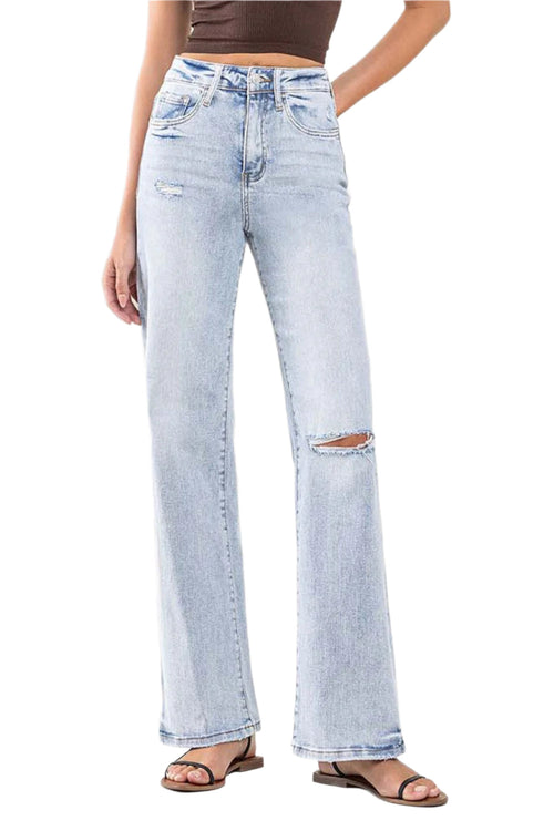 Women's Flared Jeans Super High Waist Vintage 90's