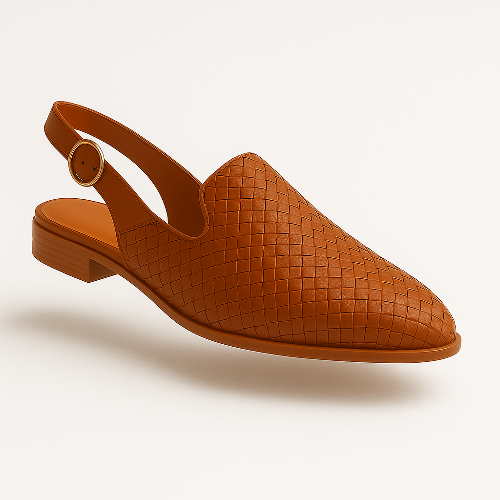 Women's Flip-Flops Braided Design Open Heel