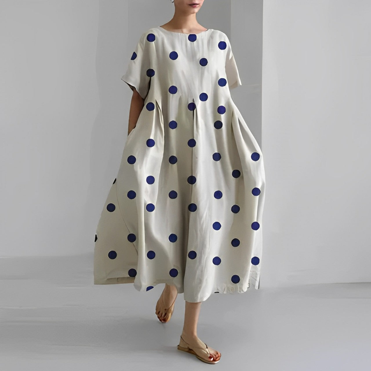 Women's Floral Print Dress Soft