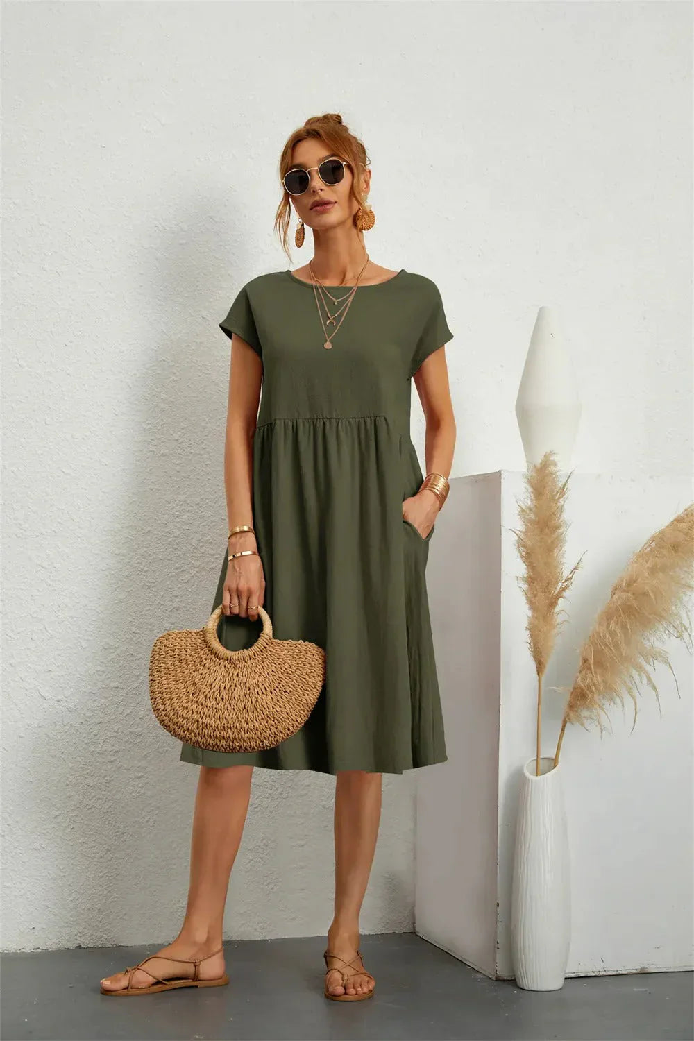 Women's Gala Dress Elegant Style Luxury Material