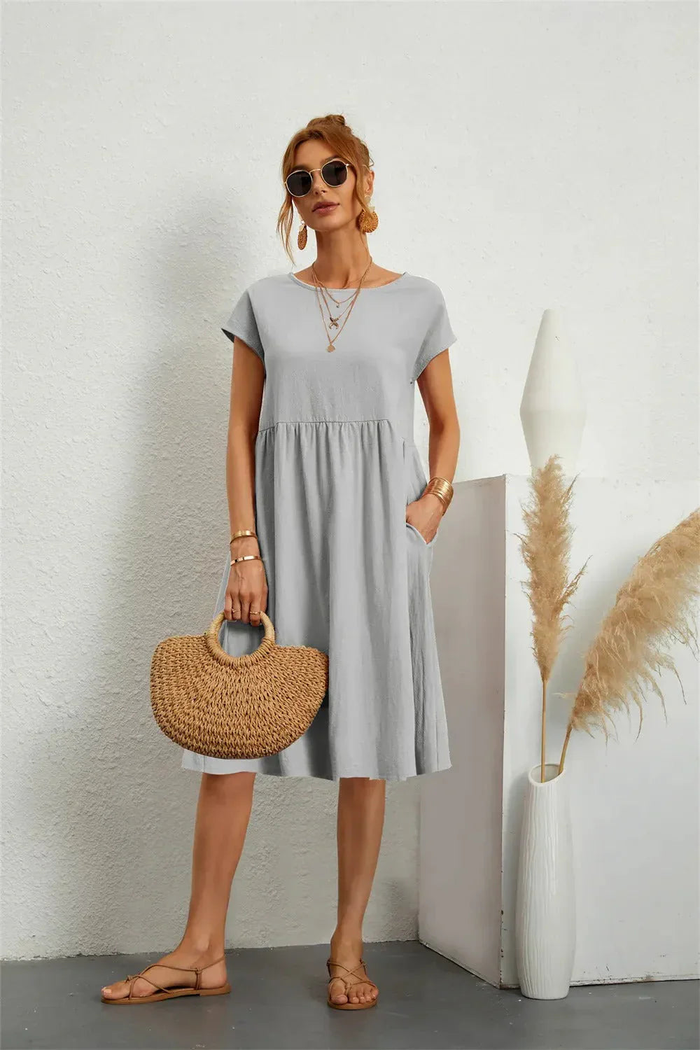 Women's Gala Dress Elegant Style Luxury Material