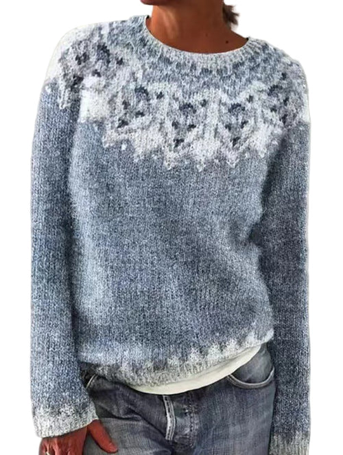Women's Geometric Pattern Sweater