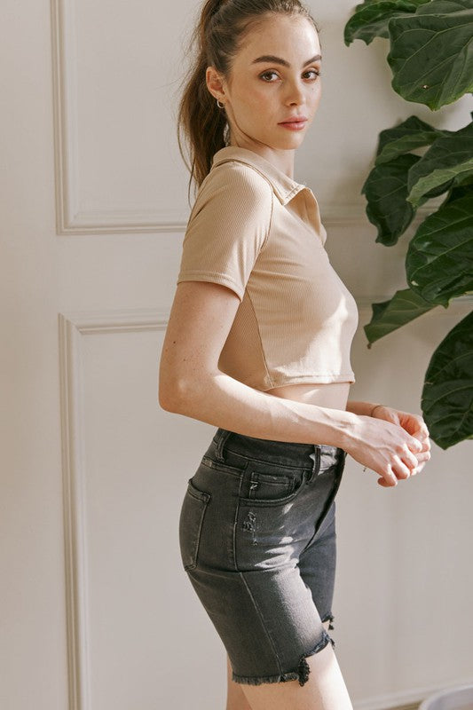 Women's High Waist Breathable Shorts