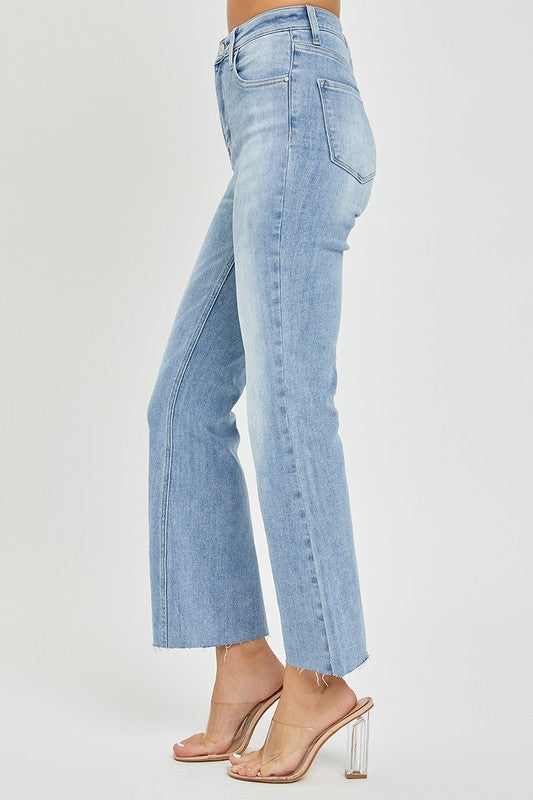 Women's High Waist Crop Flare