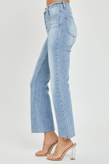 Women's High Waist Crop Flare
