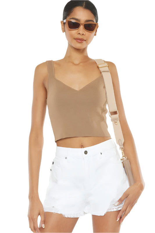 Women's High Waist Frayed Hem Shorts