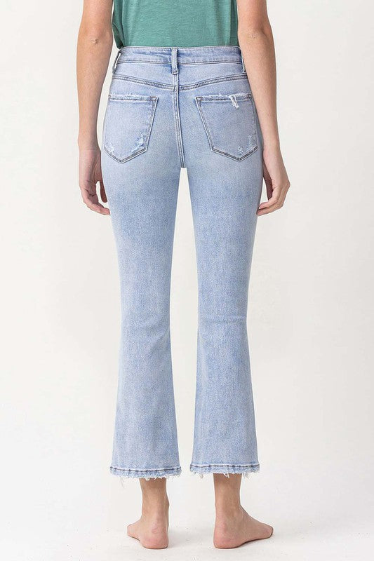 Women's High Waist Kick Flare Jeans