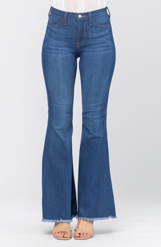 Women's High Waist Super Flare Jeans