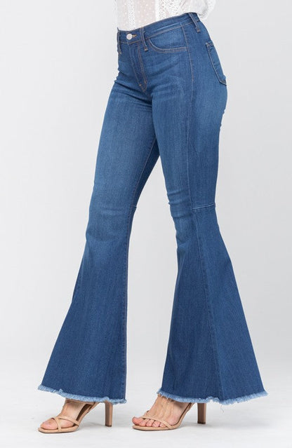 Women's High Waist Super Flare Jeans