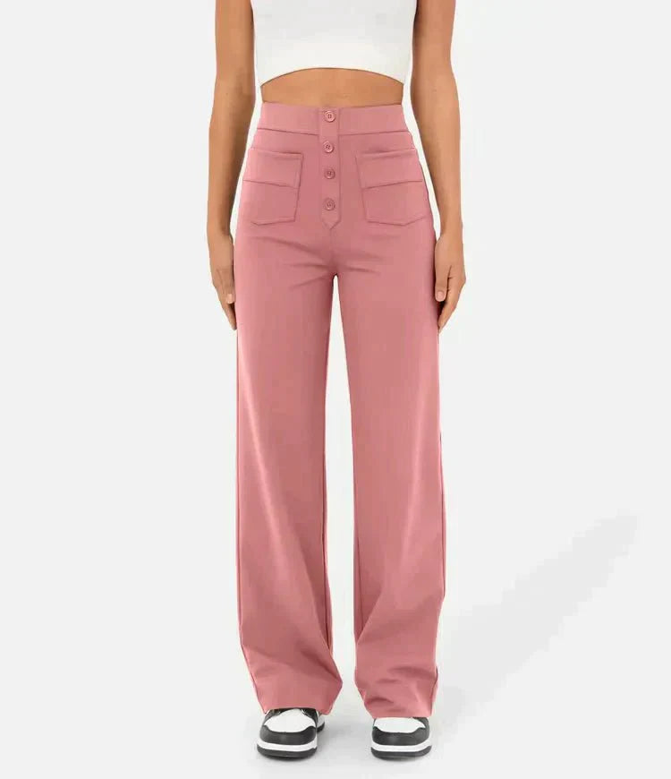 Women's High Waist Trousers Comfortable and Stylish