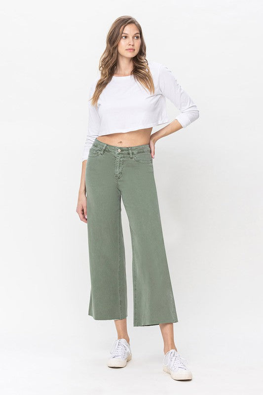 Women's High Waist Wide Leg Jeans