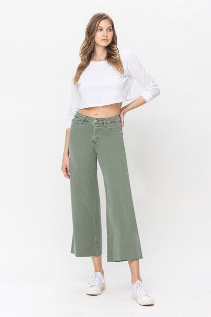 Women's High Waist Wide Leg Jeans