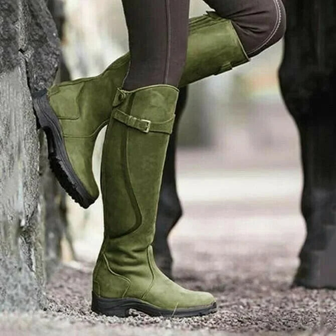 Women's High Waterproof Boots with Ankle Support