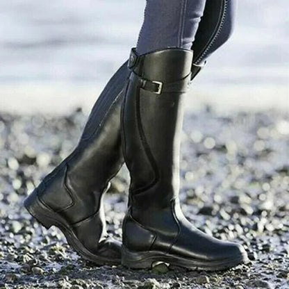 Women's High Waterproof Boots with Ankle Support