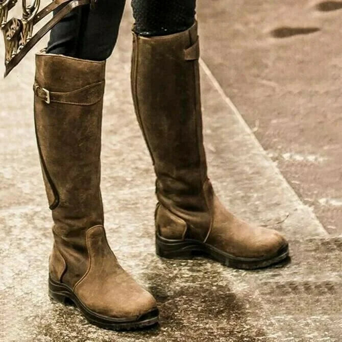 Women's High Waterproof Boots with Ankle Support